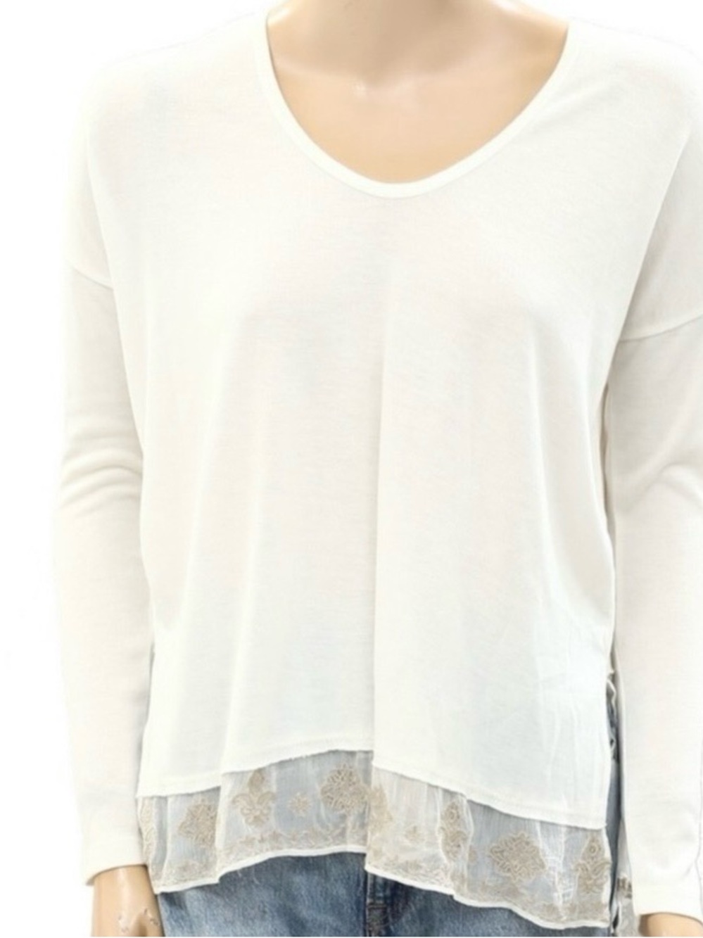 CLOUD CHASER Asymmetrical Tunic with Long Sleeves